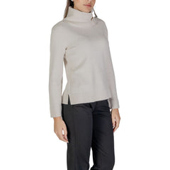 Cream Viscose Sweater