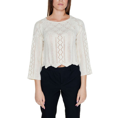 Vero Moda Beige Cotton Tops & T-Shirt