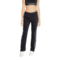 Black Recycled Polyester Jeans & Pant