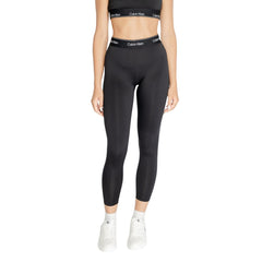 Black Polyester Jeans & Pant