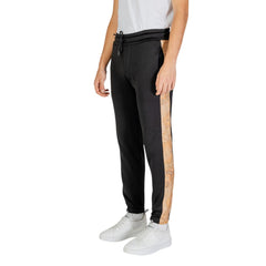 Black Polyester Jeans & Pant