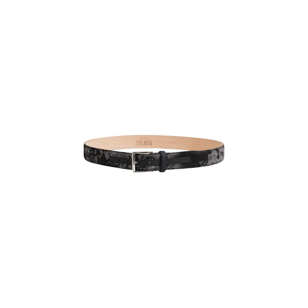 Alviero Martini Prima Classe Black Polyamide Belt