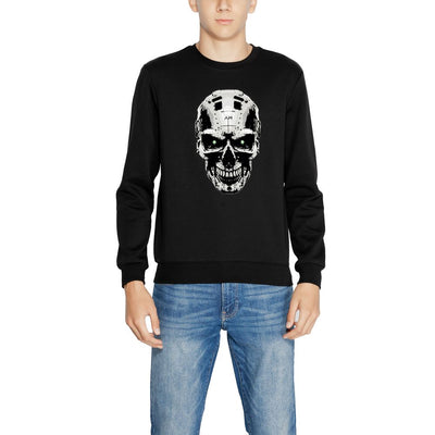 Antony Morato Black Cotton Sweater