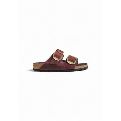 Birkenstock Purple Leather Vegana Sandal