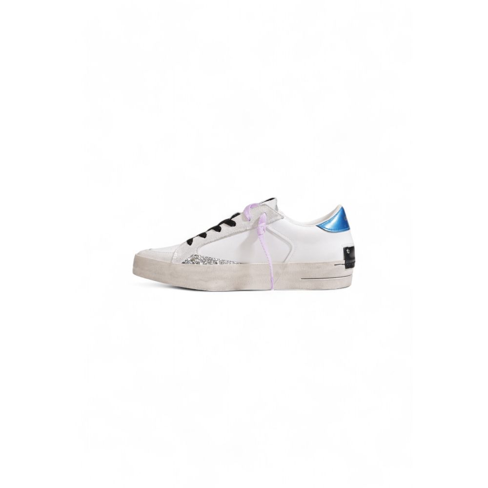 Crime London White Leather Sneaker