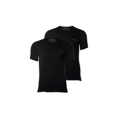 Emporio Armani Underwear Black Cotton T-Shirt