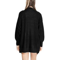 Black Polyester Sweater