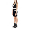 Morgan De Toi Black Viscose Dress