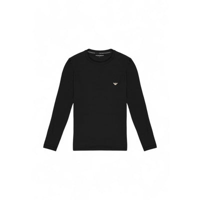 Emporio Armani Underwear Black Cotton Shirt