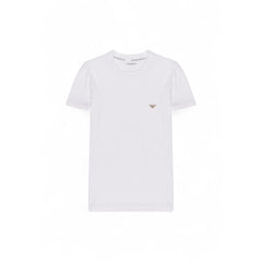 Emporio Armani Underwear White Cotton T-Shirt