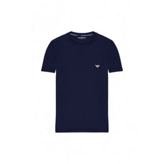 Emporio Armani Underwear Blue Cotton T-Shirt