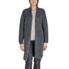 Morgan De Toi Gray Polyester Cardigan