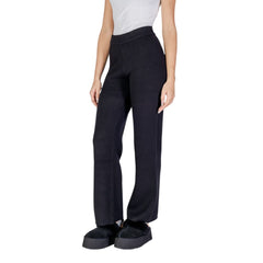 Black Viscose Jeans & Pant