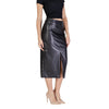 ICHI Black Polyester Skirt