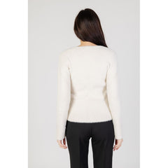 Cream Polyamide Sweater