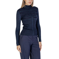 Blue Viscose Sweater