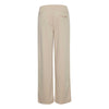 ICHI Beige Recycled Polyethylene Jeans & Pant