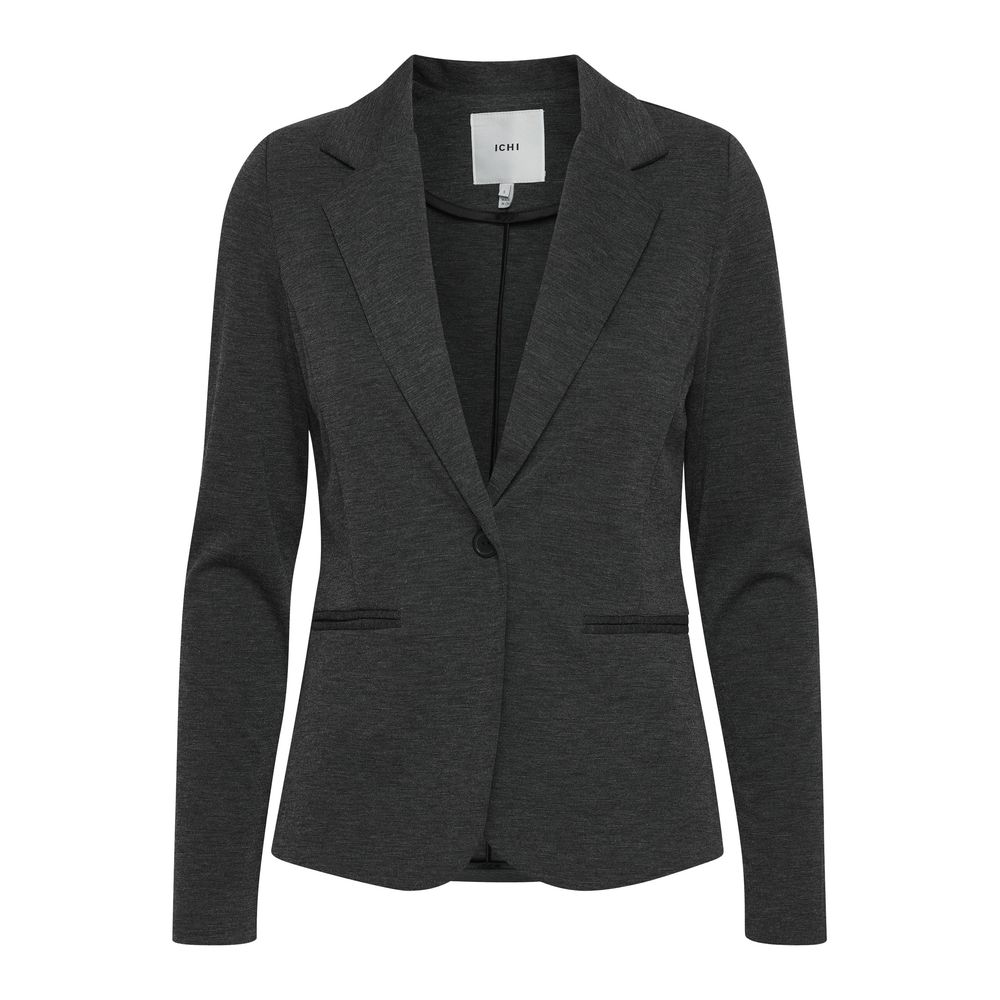 Gray Polyester Suits & Blazer