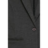 ICHI Gray Polyester Suits & Blazer