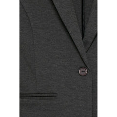 Gray Polyester Suits & Blazer