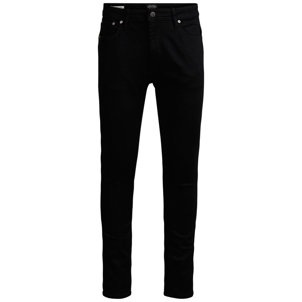 Jack Jones Black Cotton Jeans & Pant