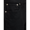 Jack Jones Black Cotton Jeans & Pant