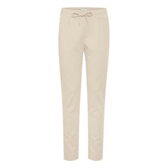 Beige Polyester Jeans & Pant