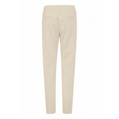 Beige Polyester Jeans & Pant