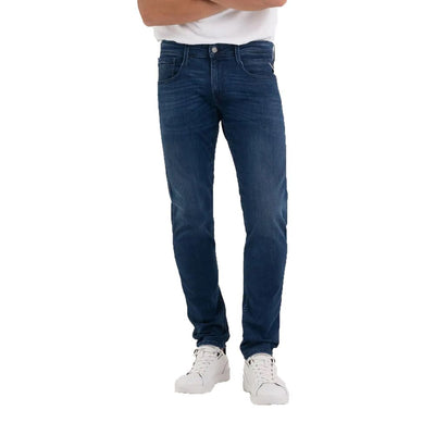 Replay Blue Cotton Jeans & Pant