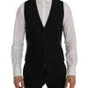 Dolce & Gabbana Elegant Striped Vest Waistcoat