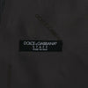 Dolce & Gabbana Elegant Striped Gray Waistcoat Vest