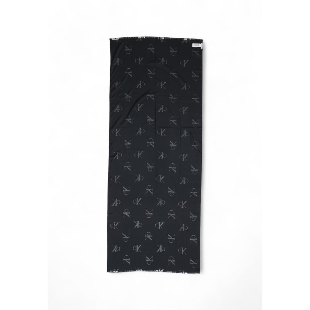 Calvin Klein Black Modal Scarf