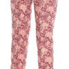 Dolce & Gabbana Elegant Floral Brocade Pants