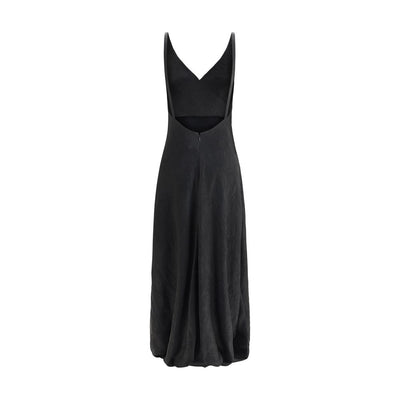 Alexander McQueen cracked finish Long Dress