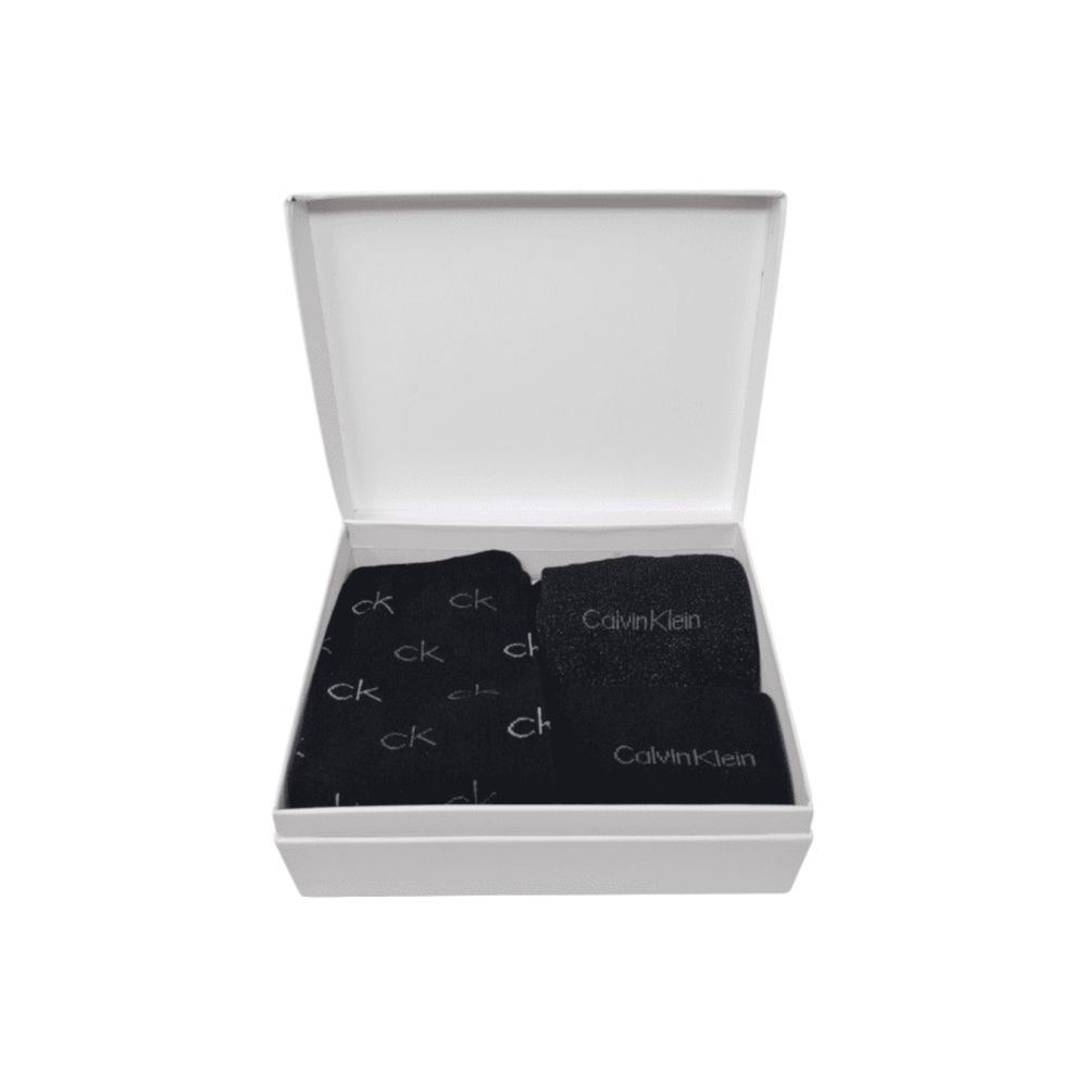 Calvin Klein Black Cotton Sock