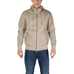 Beige Nylon Jacket