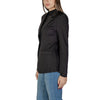 ICHI Black Polyester Suits & Blazer