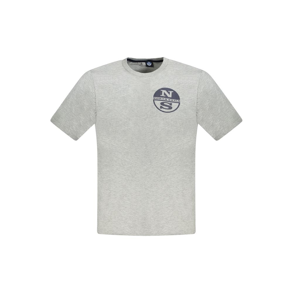 Gray Cotton T-Shirt