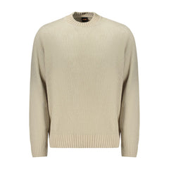 Beige Cotton Sweater