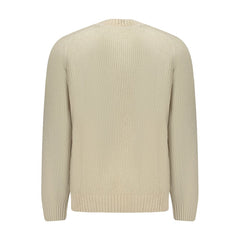 Beige Cotton Sweater