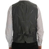 Dolce & Gabbana Elegant Gray Waistcoat Vest