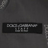 Dolce & Gabbana Elegant Gray Waistcoat Vest