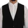 Dolce & Gabbana Elegant Striped Waistcoat Vest