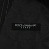 Dolce & Gabbana Elegant Gray Striped Vest Waistcoat