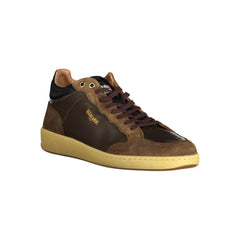 Brown Polyester Sneaker