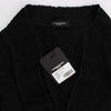 Costume National Elegant Black Merino Wool Cardigan