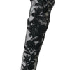 Dolce & Gabbana Embroidered Floral Over-Knee Boots