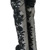 Dolce & Gabbana Embroidered Floral Over-Knee Boots