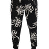 Dolce & Gabbana Elegant Tree Print Ankle Trousers