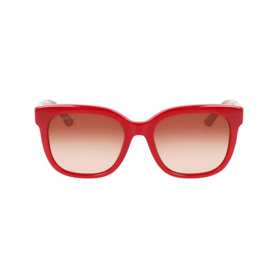 Lacoste Red Acetate Sunglasses